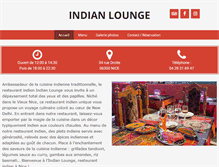 Tablet Screenshot of indianlounge-nice.com